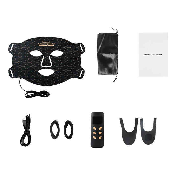 Maschera LED Unisex Anti-Invecchiamento e Acne Glow - Vesarelli