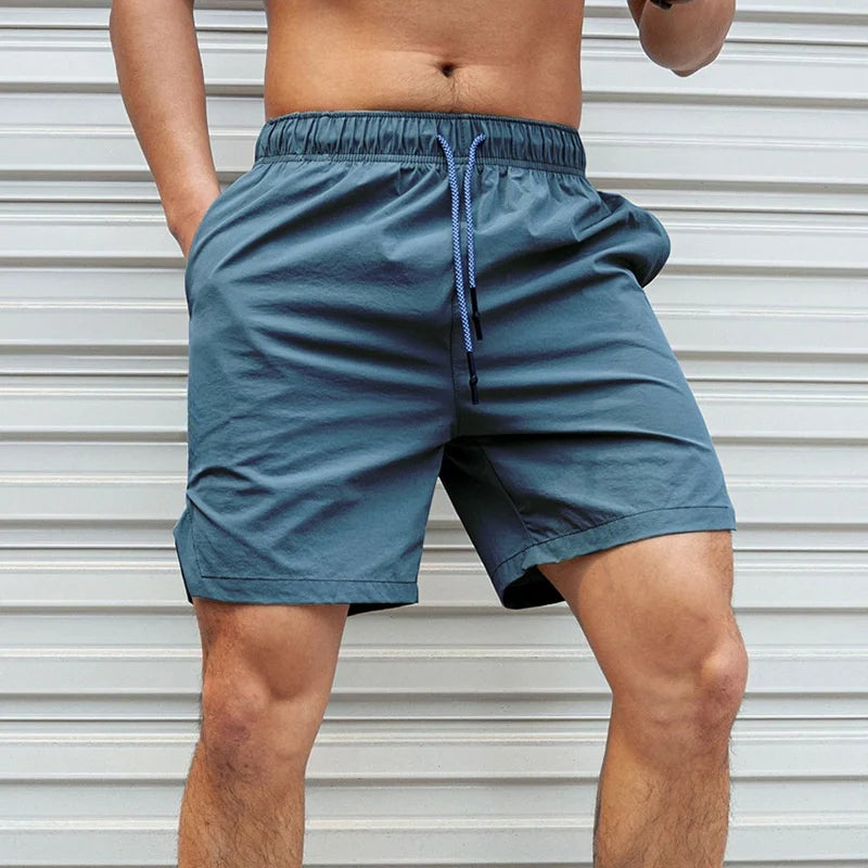 Pantaloncini Sportivi Uomo Tessuto Traspirante Asciugatura Rapida
