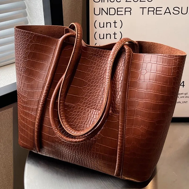 Borsa Tracolla Donna in Pelle di Coccodrillo Elegante - Vesarelli