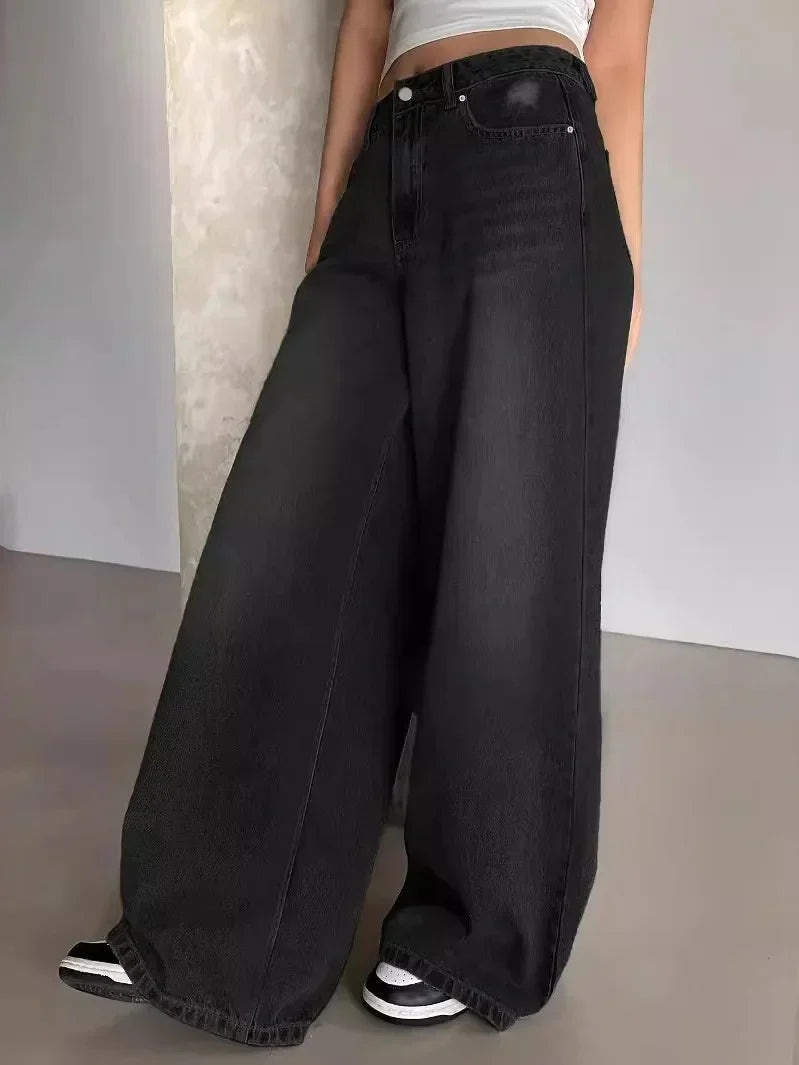 Jeans Donna Taglio Largo Casual - Vesarelli