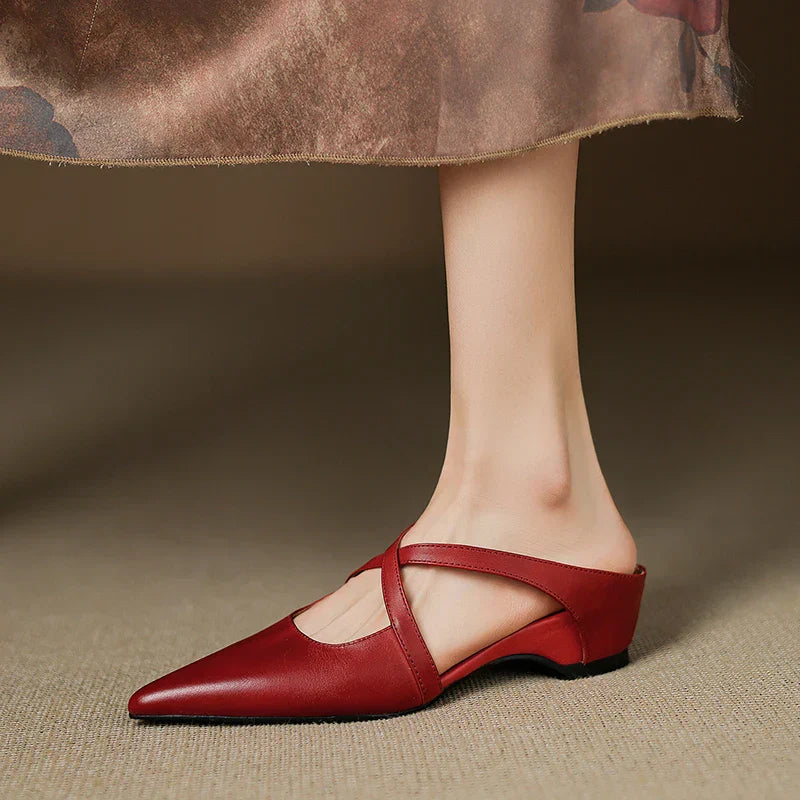 Ballerine Donna con Cinturino Incrociato Stile Moderno