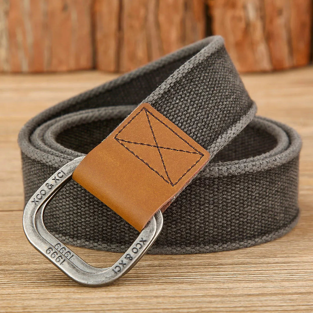 Cintura Uomo in Tela Design Casual ed Elegante per Jeans