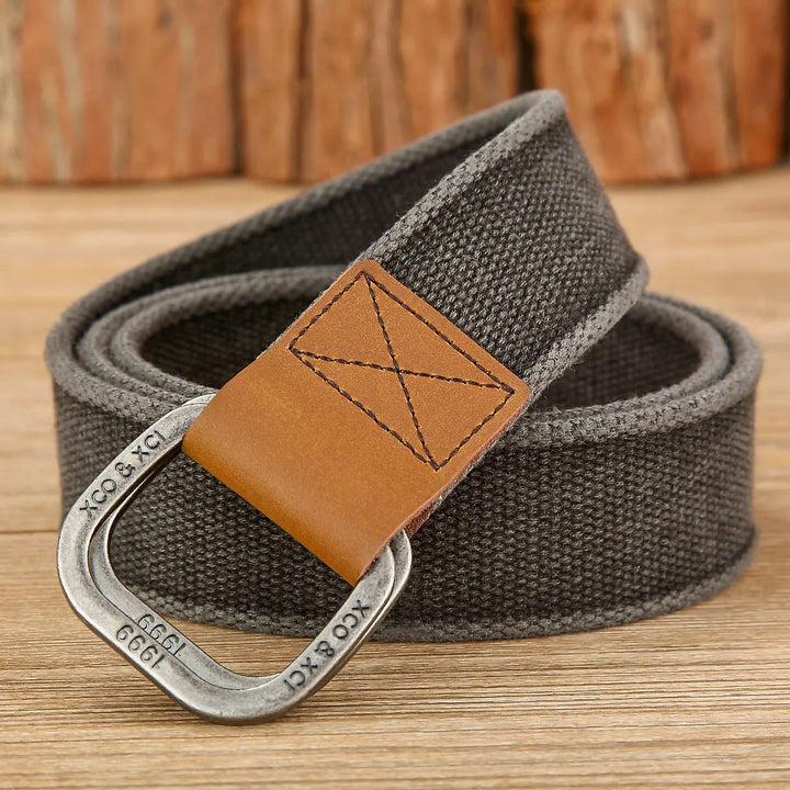 Cintura Uomo in Tela Design Casual ed Elegante per Jeans