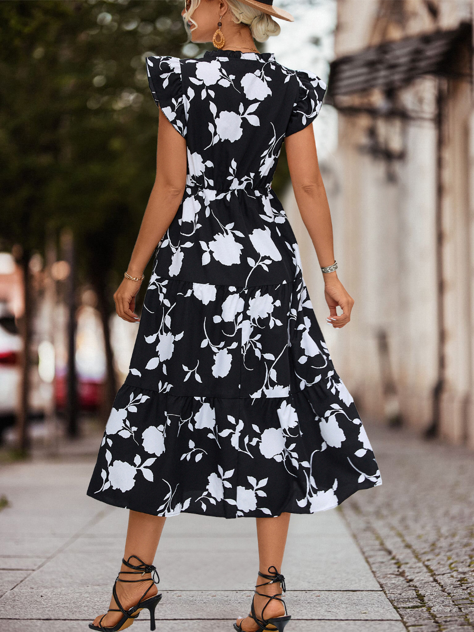 Abito Elegante Donna Autunnale Vestibilità Classica - Vesarelli
