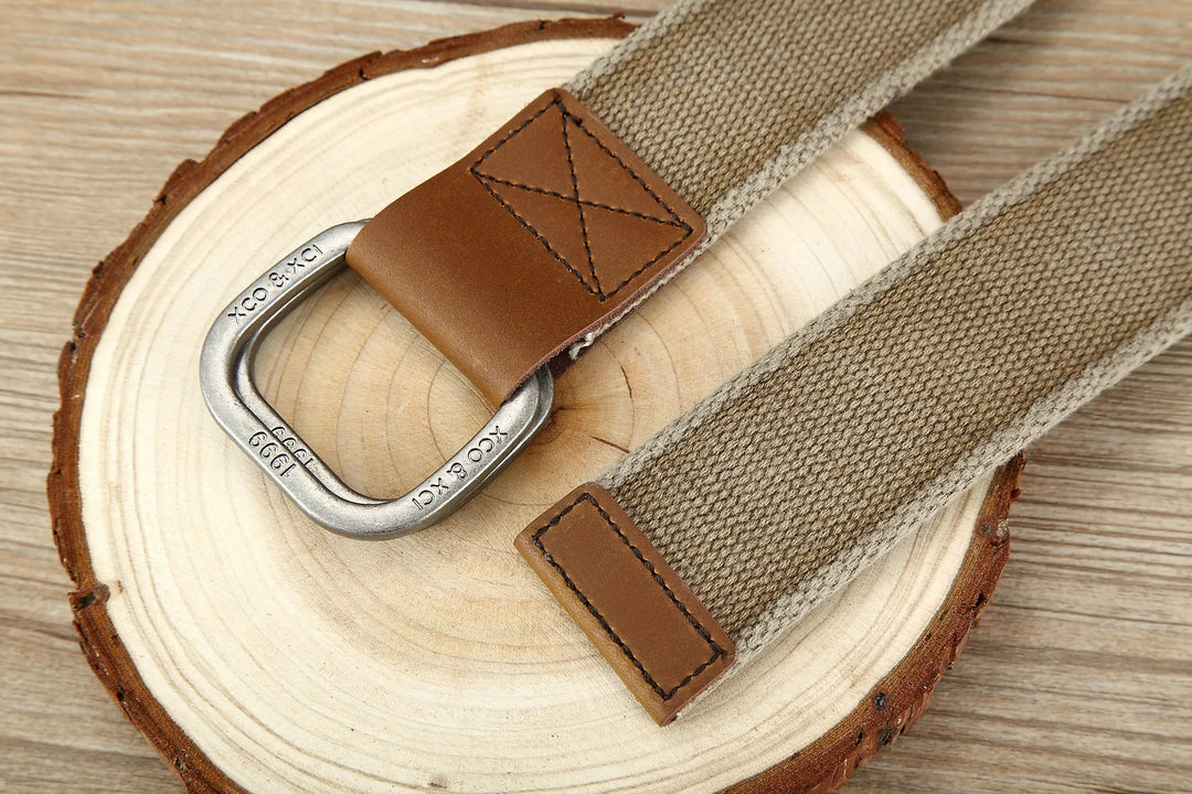 Cintura Uomo in Tela Design Casual ed Elegante per Jeans