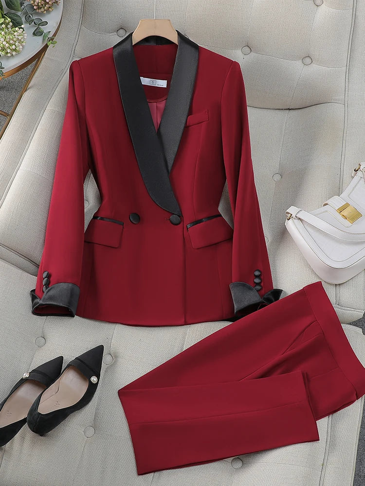 Completo Donna in Crêpe Vestibilità Adatta Autunnale - Vesarelli