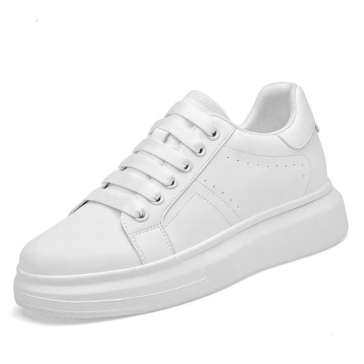 Sneakers Uomo con Rialzo Interno Design Pulito Comfort
