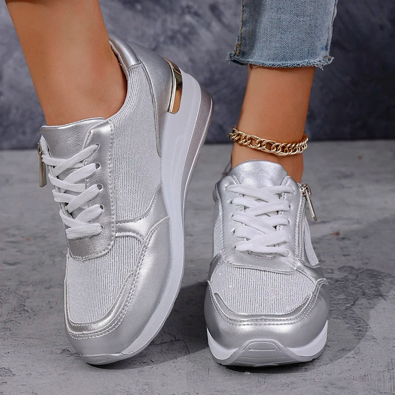 Sneakers Ortopediche Uomo con Plateau Comode