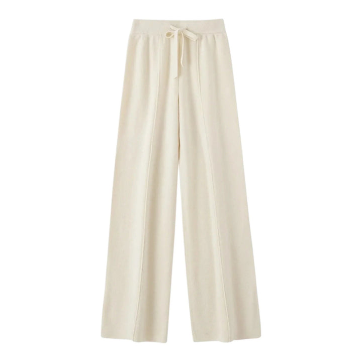 Pantaloni Uomo in Lana Merino Vita Alta Taglio Ampio - Vesarelli