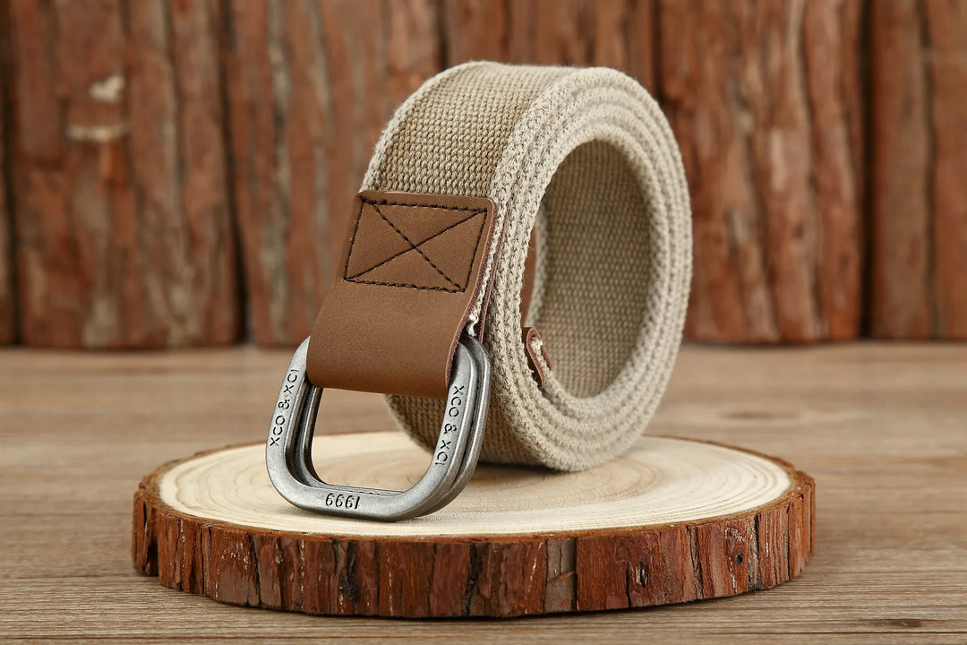 Cintura Uomo in Tela Design Casual ed Elegante per Jeans