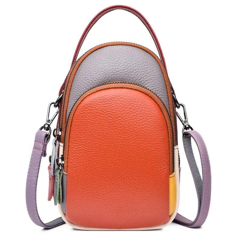Borsa a Tracolla Donna in Vera Pelle Mini - Vesarelli