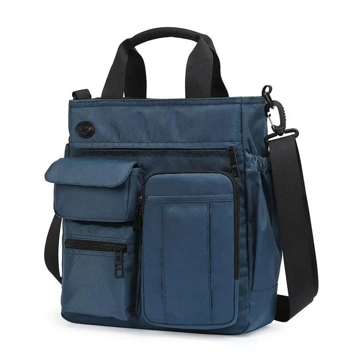 Borsa Laptop Uomo con Tasche Multiple Design Moderno Slim - Vesarelli