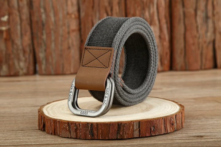 Cintura Uomo in Tela Design Casual ed Elegante per Jeans