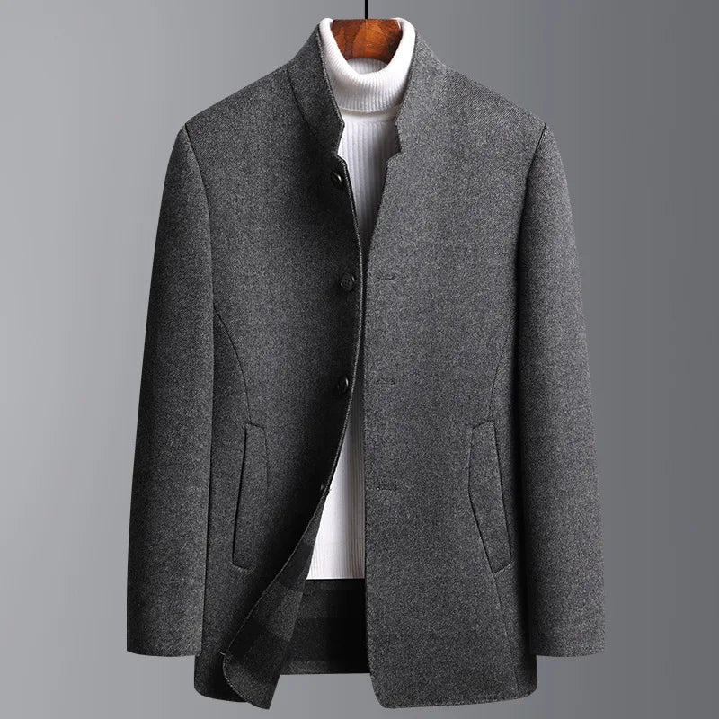 Cappotto Uomo in Lana Doppia Faccia Classico