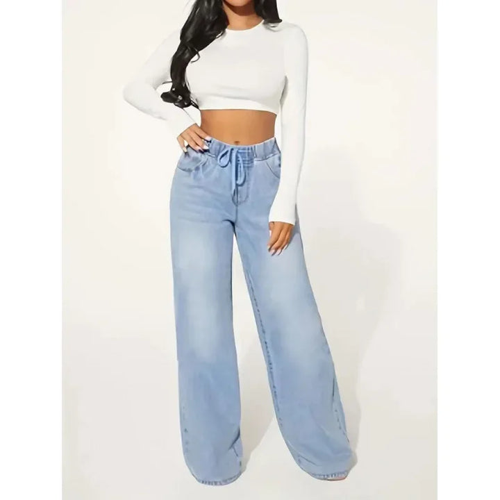 Jeans Donna Larghi Casual Regular Fit