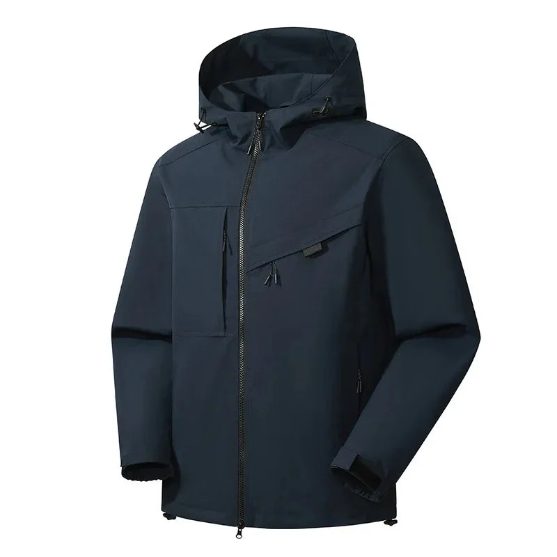 Giacca Sci Uomo Casual con Cappuccio Impermeabile