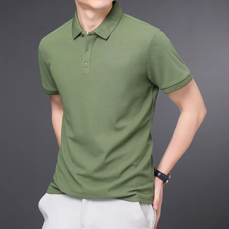 Polo Uomo Cotone Classica Manica Corta