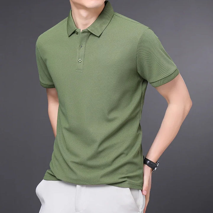 Polo Uomo Cotone Classica Manica Corta