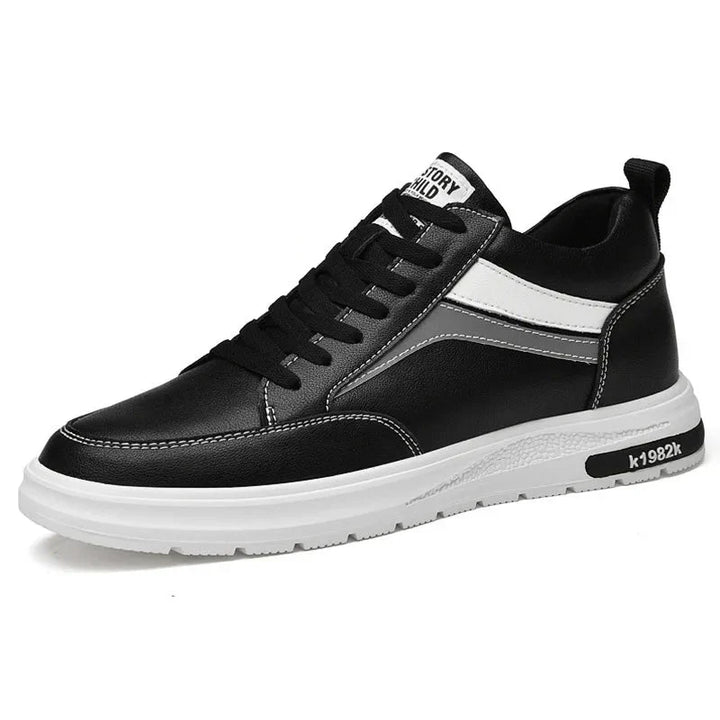 Sneakers Donna con Rialzo Interno e Dettagli Laterali Comfort