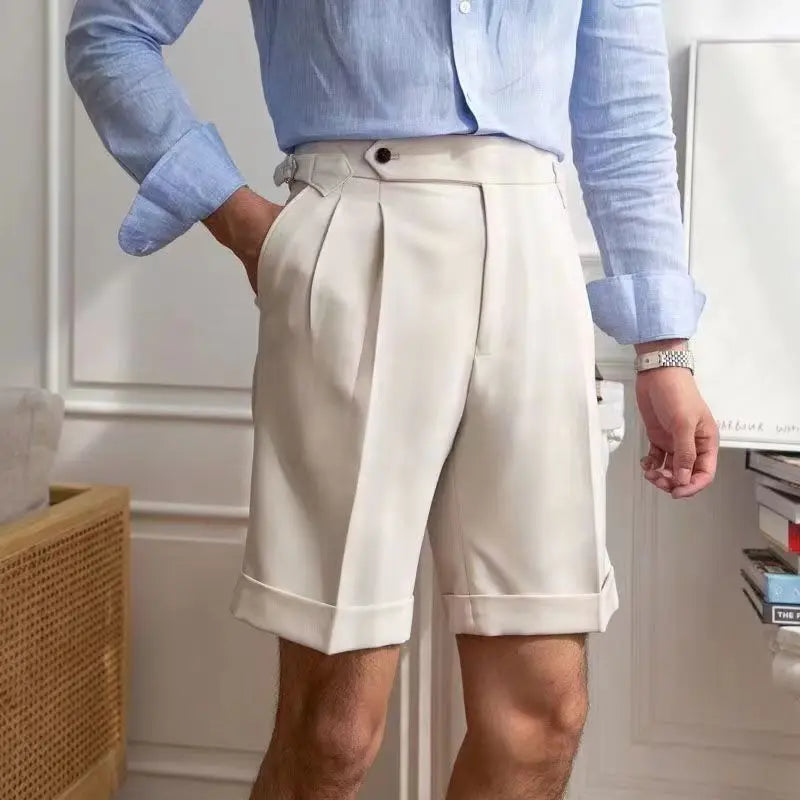 Pantaloncini Uomo Cotone Vestibilità Regular