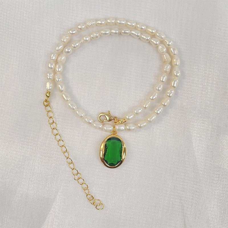 Collana Donna Perle con Ciondolo Estivo Elegante