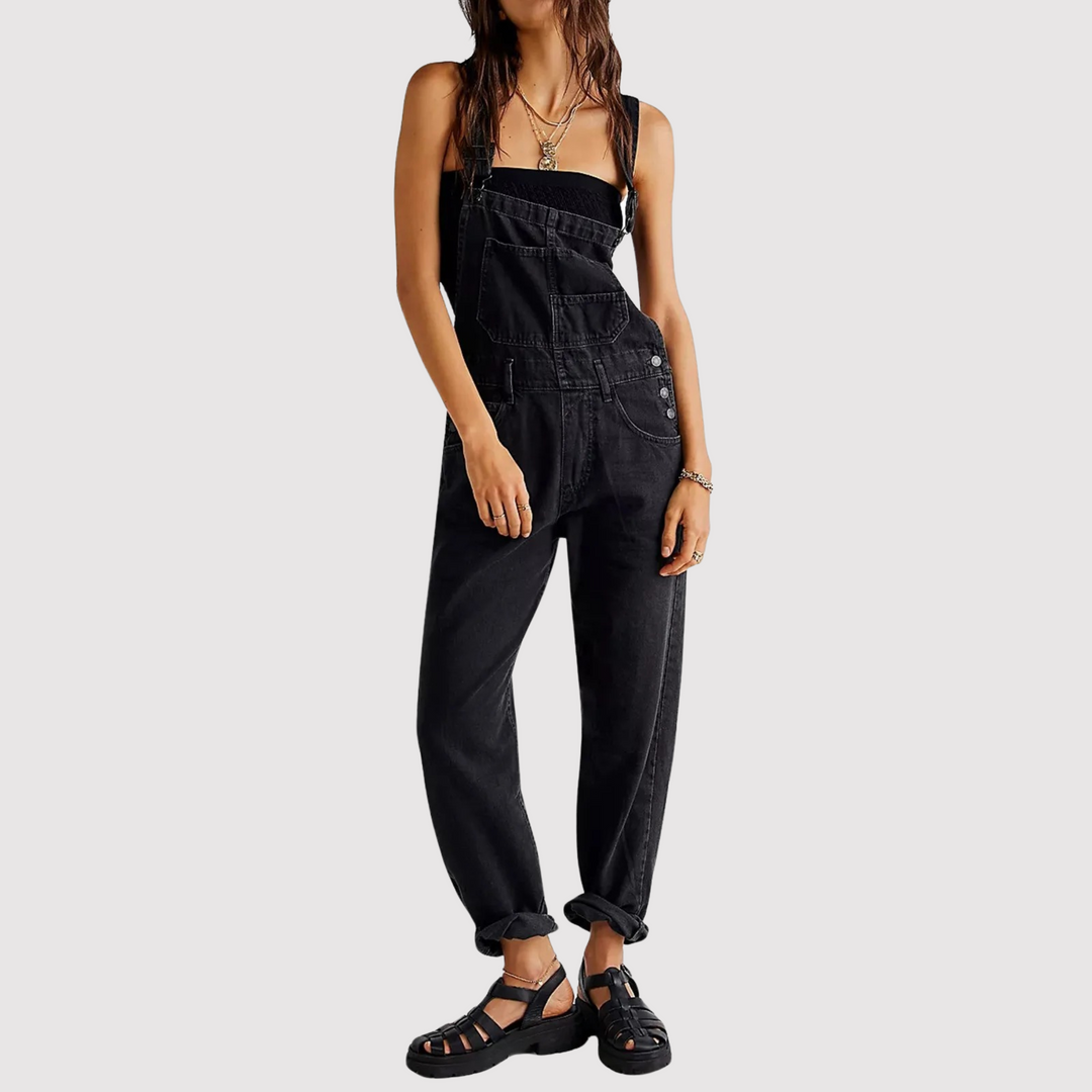 Salopette Donna in Denim Stile Elegante
