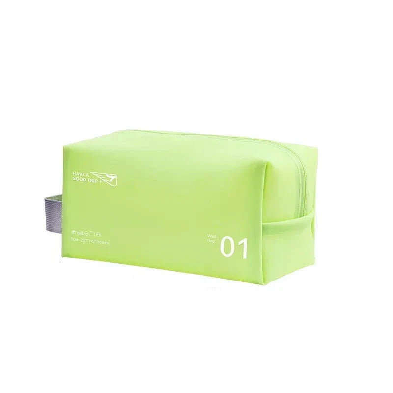 Borsa da toilette Unisex in PVC Compatta Portatile - Vesarelli