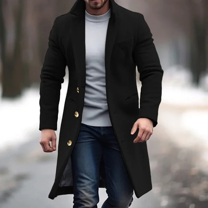 Cappotto Lungo Uomo Elegante Vestibilità Estiva - Vesarelli
