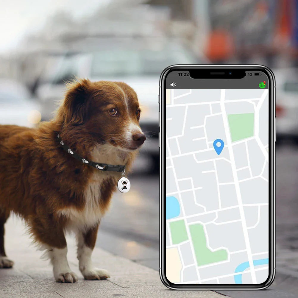 Localizzatore GPS Mini Impermeabile per Cani e Gatti Collare