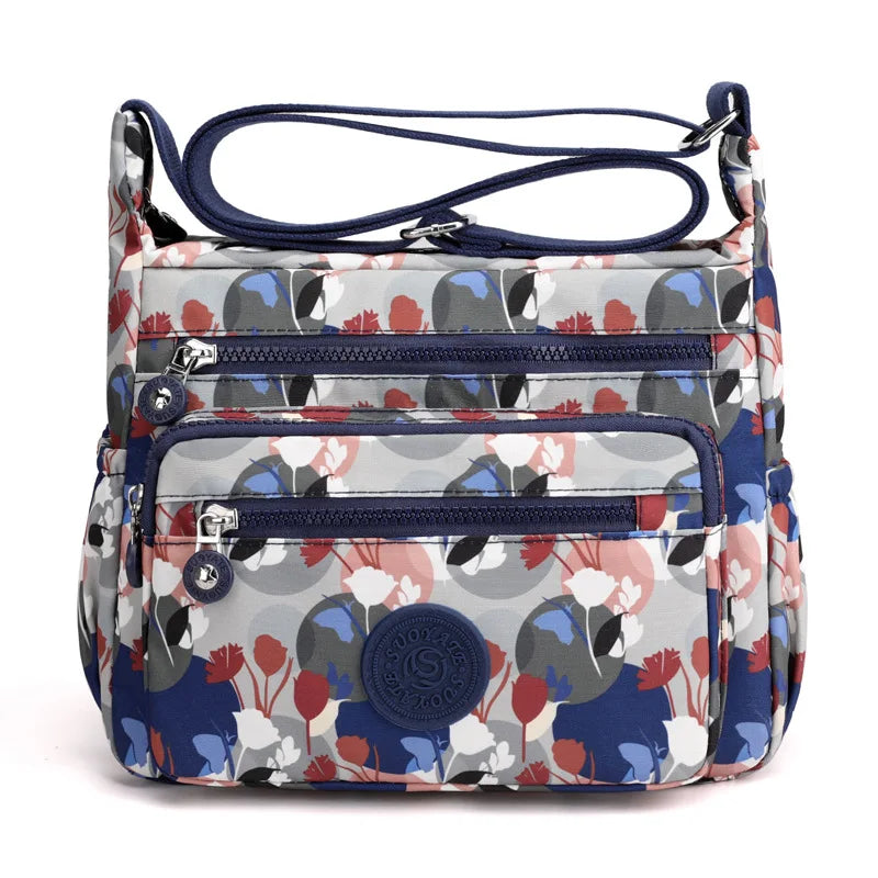 Borsa da viaggio Uomo in Nylon Impermeabile Tracolla Grande - Vesarelli