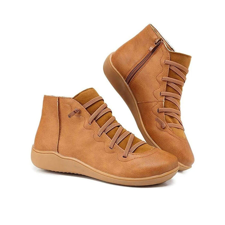 Stivaletti Donna Comodi Tacco Medio Elegante - Vesarelli