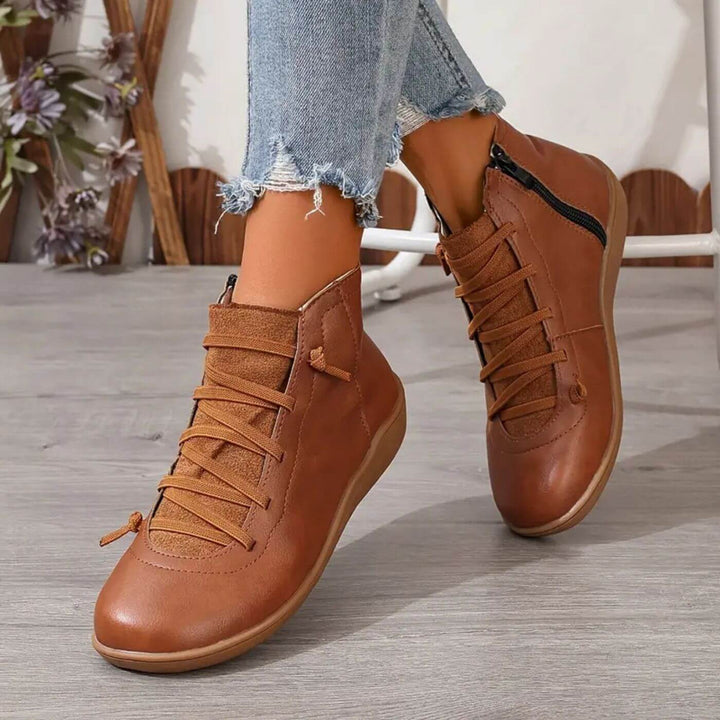 Stivaletti Donna Comodi Tacco Medio Elegante
