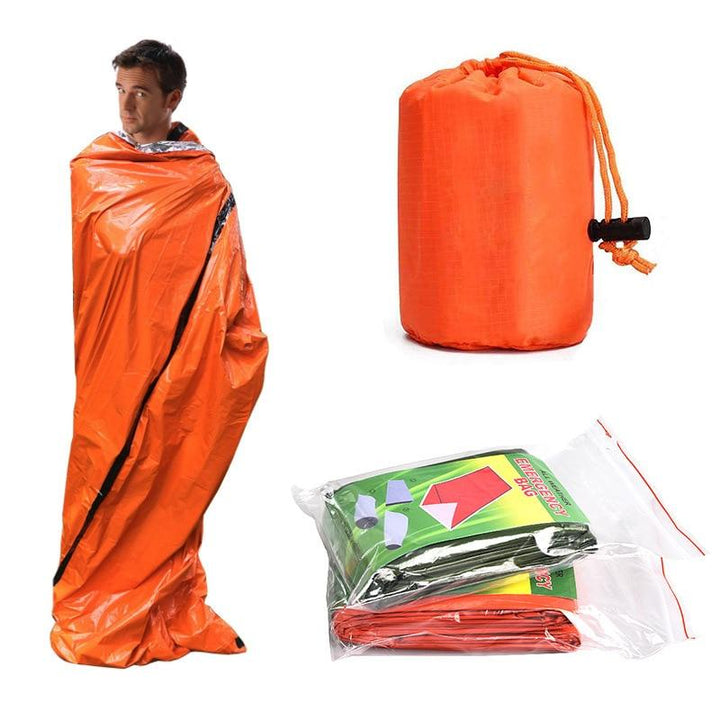 Sacco a Pelo Emergenza Impermeabile Unisex Compatto - Vesarelli