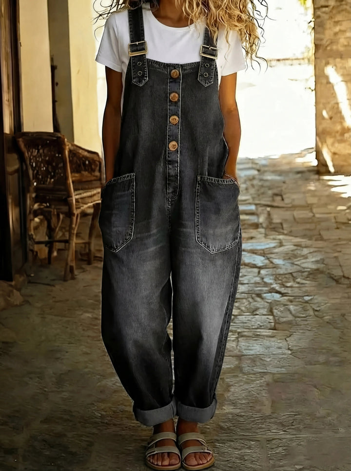 Salopette Casual Donna | Spalline regolabili & Tasche capienti