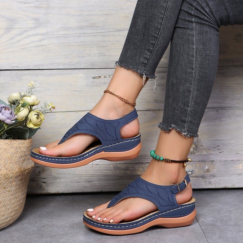 Sandali ortopedici alla moda Donna | Supporto Stabile & Comfort Prolungato