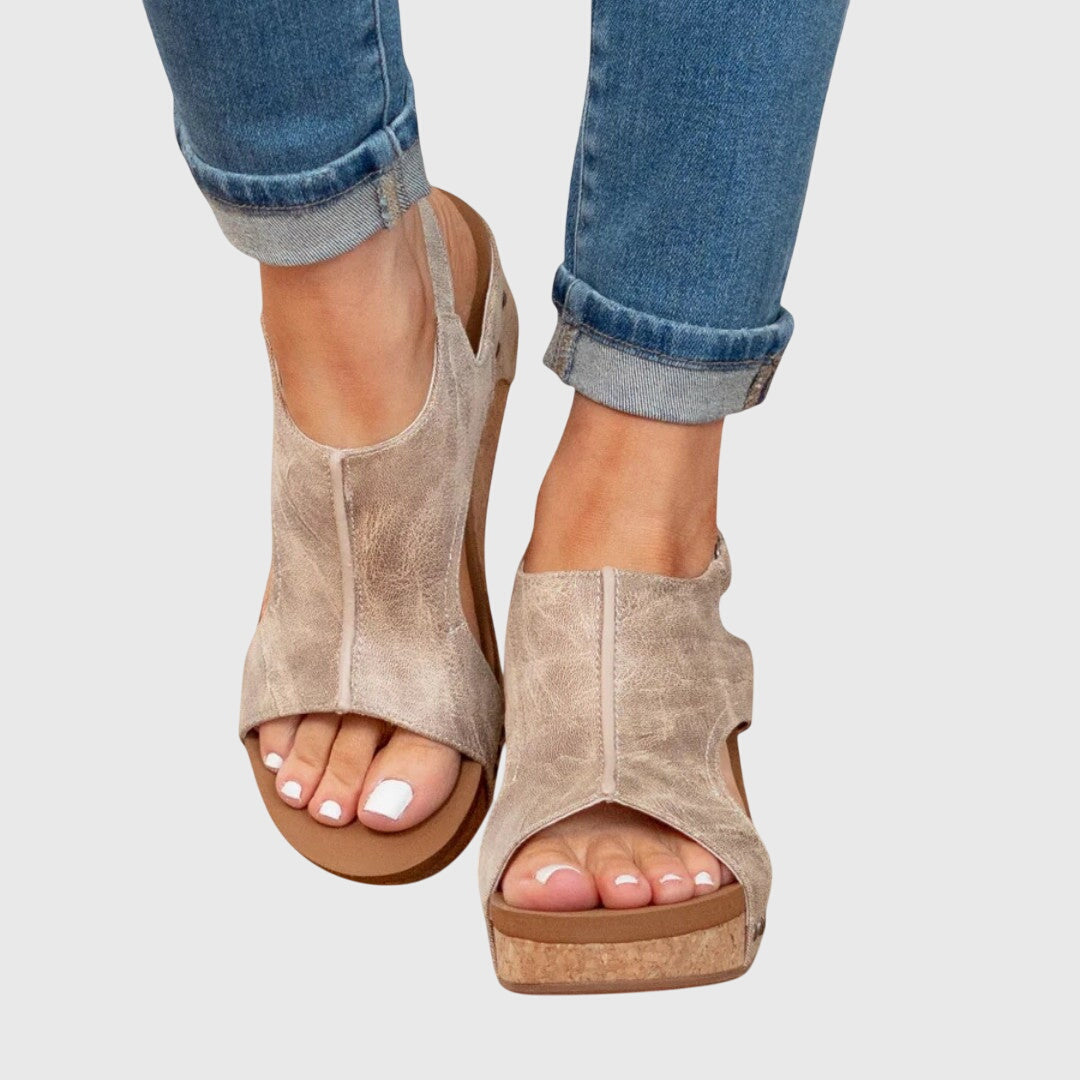 Sandali Donna con Soletta Imbottita Comodi Eleganti - Vesarelli