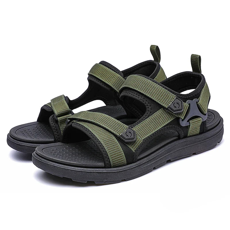 Sando | Sandali Estivi Casual Antiscivolo Verde