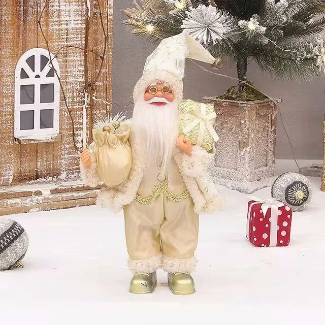 SantaFestijn | Decorazione di lusso di Babbo Natale con sacchetto regalo 10