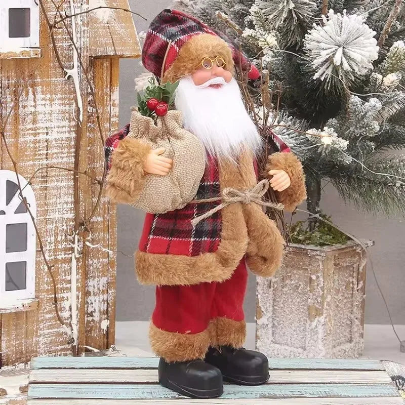 SantaFestijn | Decorazione di lusso di Babbo Natale con sacchetto regalo 2