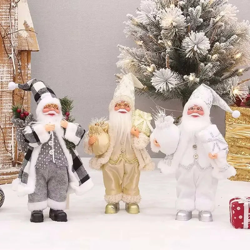 SantaFestijn | Decorazione di lusso di Babbo Natale con sacchetto regalo 3