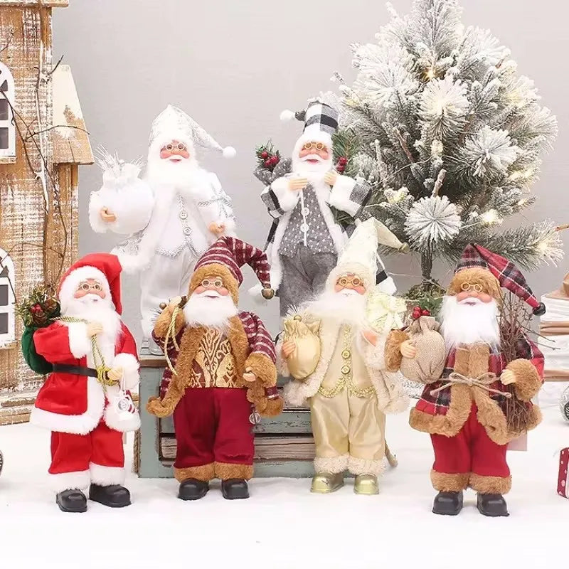 SantaFestijn | Decorazione di lusso di Babbo Natale con sacchetto regalo 4