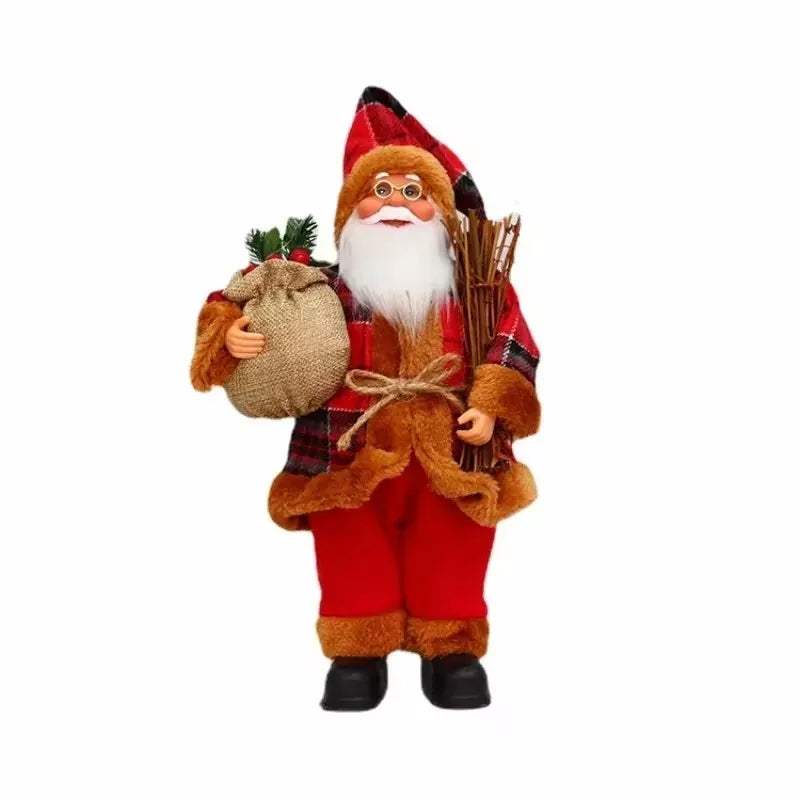 SantaFestijn | Decorazione di lusso di Babbo Natale con sacchetto regalo 5
