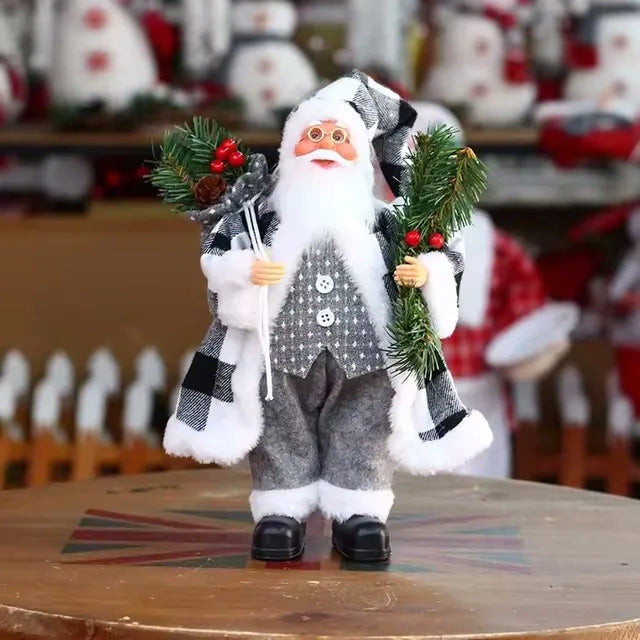SantaFestijn | Decorazione di lusso di Babbo Natale con sacchetto regalo 7