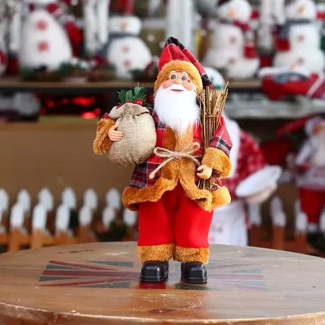 SantaFestijn | Decorazione di lusso di Babbo Natale con sacchetto regalo 8