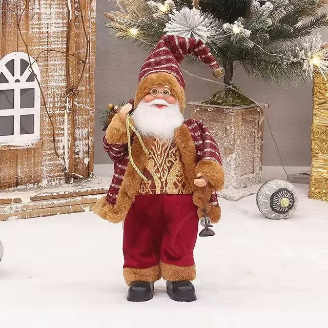 SantaFestijn | Decorazione di lusso di Babbo Natale con sacchetto regalo 9