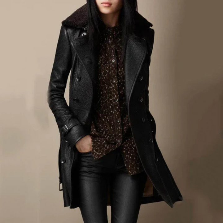 Trench Donna Classico Elegante Vestibilità Regolare - Vesarelli
