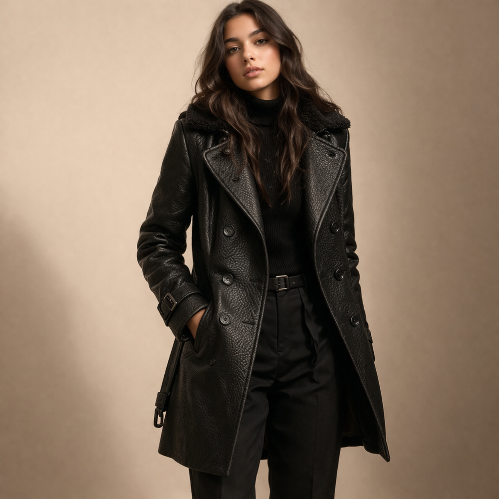 Sara | Trench coat dal design lungo e senza tempo 1