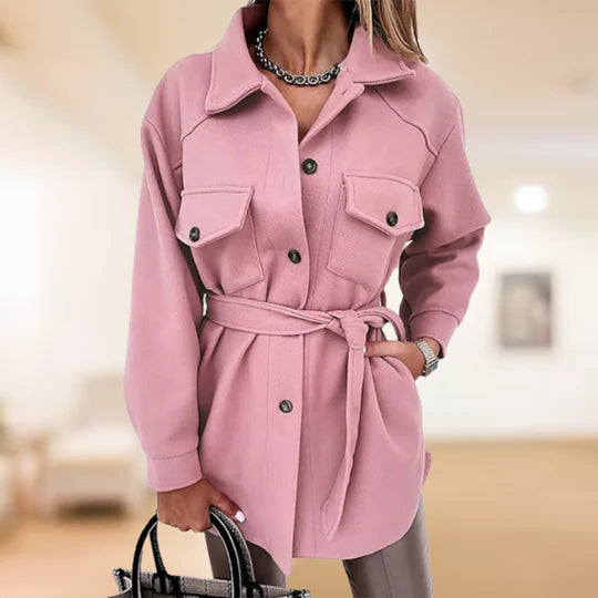 Trench Coat Donna Tessuto Leggero Vestibilità Confortevole - Vesarelli