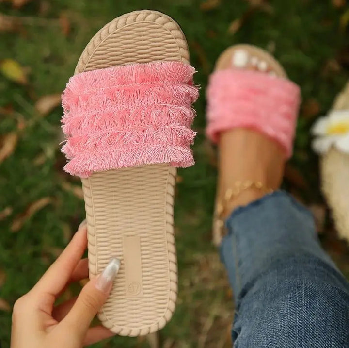 Sandali Infradito Donna Ortopedici Estivi Stile Boho Chic - Vesarelli