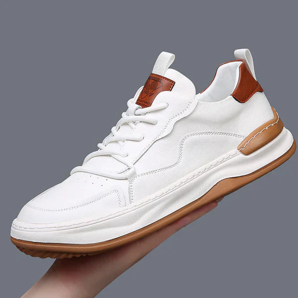 Savero | Sneakers Uomo In Pelle Con Lacci 9